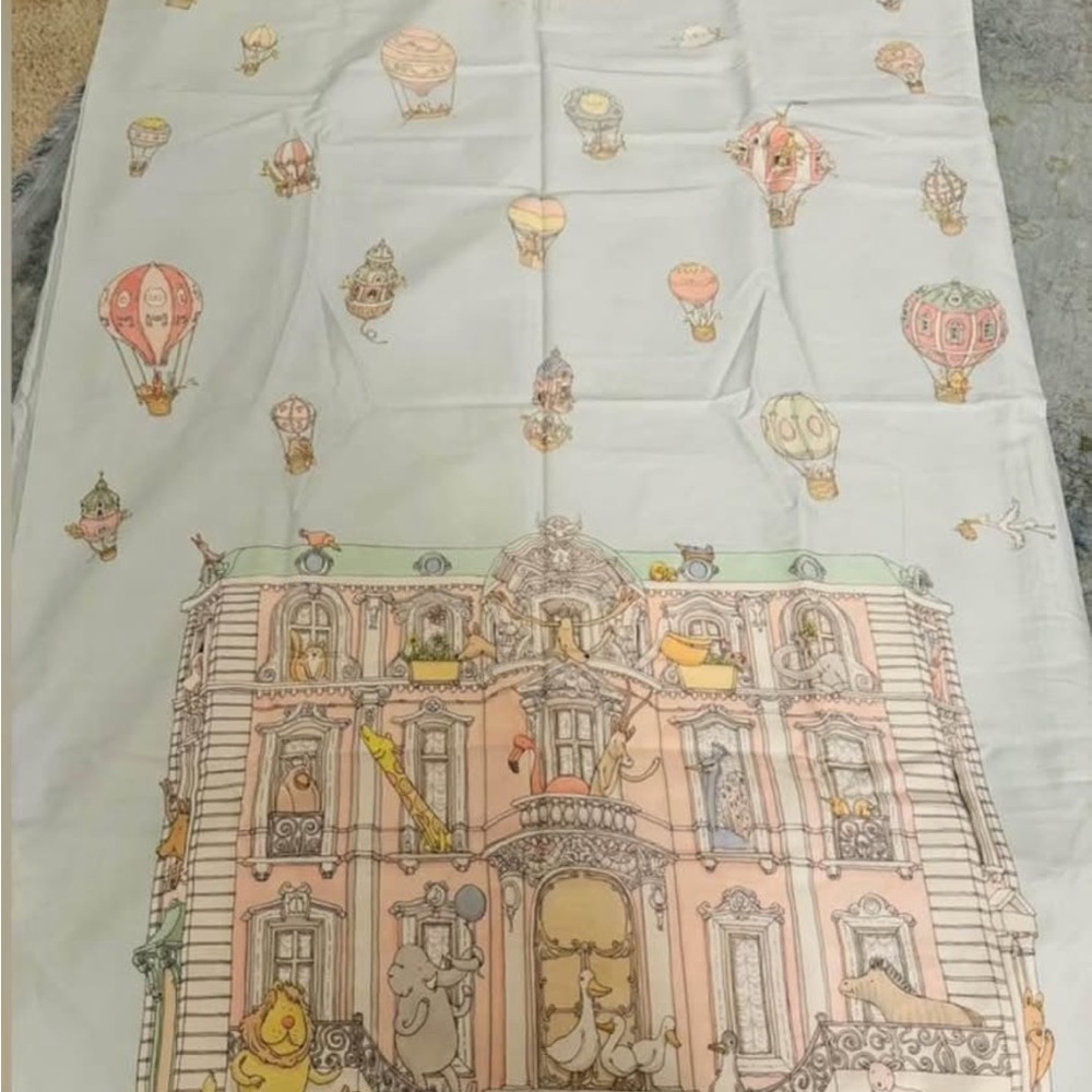 Atelier choux Whimsical Hot Air Balloon duvet